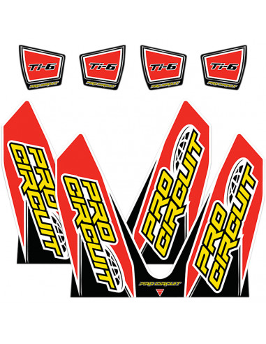 PRO CIRCUIT AUFKLEBER FÜR TI-6 DUAL Bild 3 PRO CIRCUIT AUFKLEBER FÜR TI-6 DUAL Bild 3