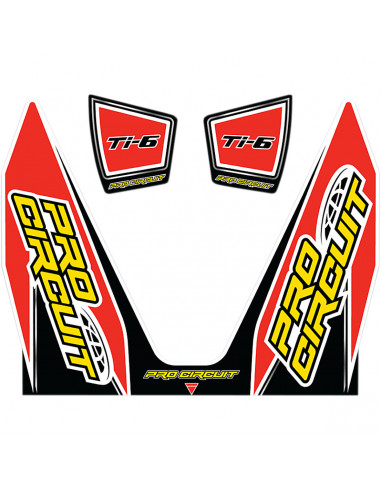 PRO CIRCUIT AUFKLEBER FÜR TI-6 DUAL Bild 5 PRO CIRCUIT AUFKLEBER FÜR TI-6 DUAL Bild 5