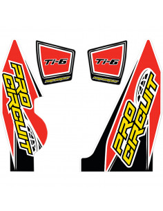 PRO CIRCUIT AUFKLEBER FÜR TI-6 DUAL 2