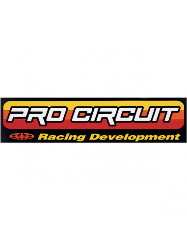 PRO CIRCUIT ORIGINAL VAN AUFKLEBER LOGO