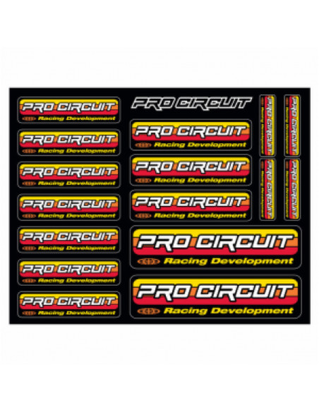 PRO CIRCUIT LOGO AUFKLEBERBOGEN Bild 2