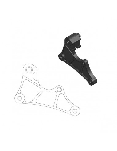 MOTO-MASTER RELOCATION BRACKET BREMSZANGE SM STREET 320MM