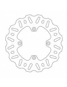 MOTO-MASTER BREMSSCHEIBE STARR NITRO KONTURIERT NATÜRLICH