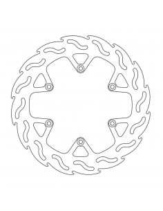 MOTO-MASTER BREMSSCHEIBE FLAME GEDÄMPFT NATÜRLICH