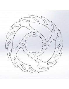 MOTO-MASTER BREMSSCHEIBE FLAME GEDÄMPFT NATÜRLICH 2