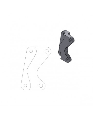 MOTO-MASTER RELOCATION BRACKET BREMSZANGE SM STREET 320MM