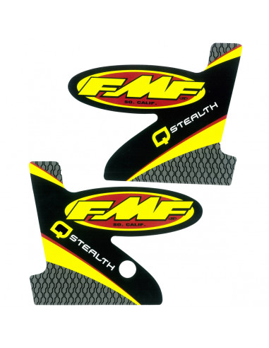 FMF AUFKLEBER LOGO Q-STEALTH GERADES VINYL