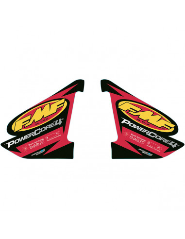 FMF AUFKLEBER LOGO POWERCORE 4 WRAP VINYL