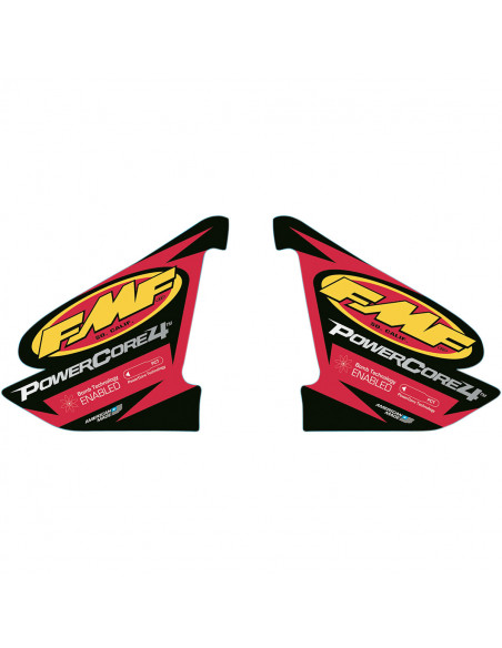 FMF AUFKLEBER LOGO POWERCORE 4 WRAP VINYL