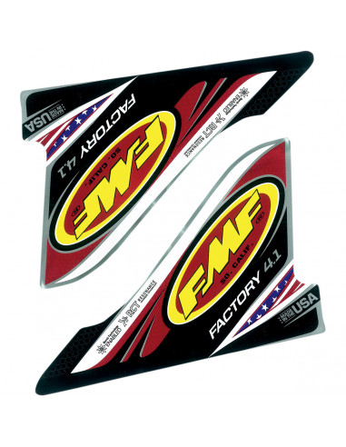 FMF FACTORY 4.1 U.S. WRAP LOGO DECAL REPLACEMENT 2PCS