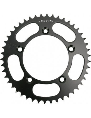 JT SPROCKETS R894.46 HINTEN KETTENRAD 46 ZÄHNE 420 TEILUNG NATUR C49 KOHLENSTOFFREICHER STAHL