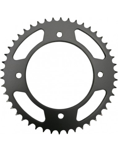 JT SPROCKETS R895.46 HINTEN KETTENRAD 46 ZÄHNE 428 TEILUNG NATUR C49 HOCHKOHLENSTOFFSTAHL