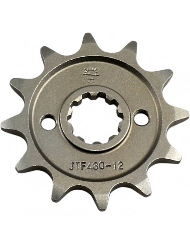 JT SPROCKETS F430.12 VORDERES ERSATZ KETTENRAD 12 ZÄHNE 520 TEILUNG NATURSTAHL