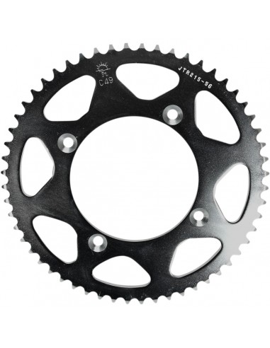 JT SPROCKETS R215.56 HINTEN KETTENRAD 56 ZÄHNE 420 TEILUNG NATURSTAHL