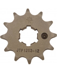 JT SPROCKETS F1263.12 VORDERES ERSATZ KETTENRAD 12 ZÄHNE 428 TEILUNG NATURSTAHL