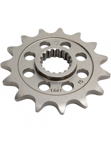 JT SPROCKETS F1441.15 VORDERES ERSATZ KETTENRAD 15 ZÄHNE 520 TEILUNG NATURSTAHL