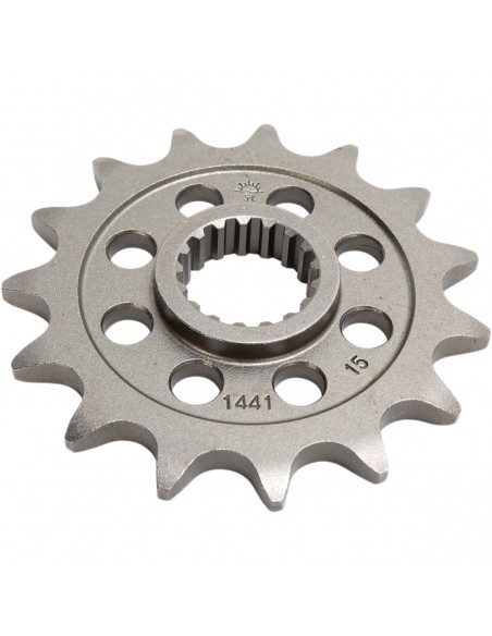 JT SPROCKETS F1441.15 VORDERES ERSATZ KETTENRAD 15 ZÄHNE 520 TEILUNG NATURSTAHL