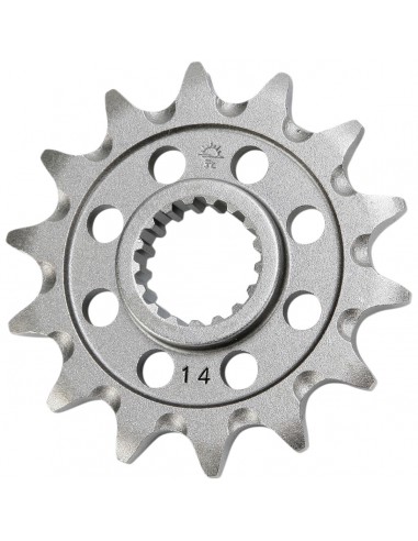 JT SPROCKETS F1441.14SC VORDERES SELBSTREINIGENDES KETTENRAD 14 ZÄHNE 520 PITCH NATURSTAHL