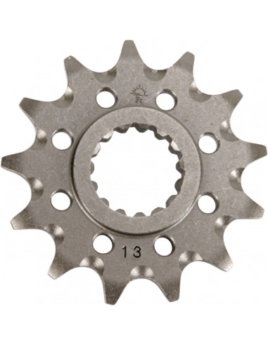 JT SPROCKETS F1901.13SC VORDERES SELBSTREINIGENDES KETTENRAD 13 ZÄHNE 520 PITCH NATURSTAHL