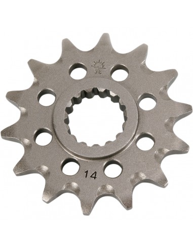 JT SPROCKETS F1901.14SC VORDERES SELBSTREINIGENDES KETTENRAD 14 ZÄHNE 520 PITCH NATURSTAHL