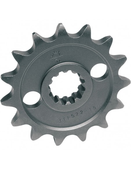 JT SPROCKETS F253.12 VORDERES ERSATZ KETTENRAD 12 ZÄHNE 420 TEILUNG NATURSTAHL Bild 3