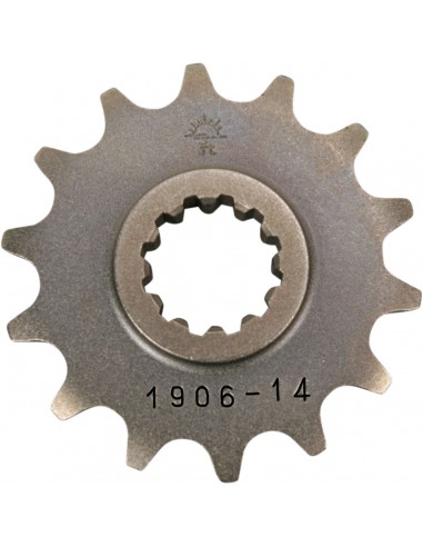 JT SPROCKETS F1906.14 VORDERES ERSATZ KETTENRAD 14 ZÄHNE 420 TEILUNG NATURSTAHL