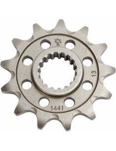 JT SPROCKETS F1441.13SC VORDERES SELBSTREINIGENDES KETTENRAD 13 ZÄHNE 520 PITCH NATÜRLICHE CHROMOLY STAHLLEGIERUNG