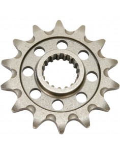 JT SPROCKETS F1443.14SC VORDERES SELBSTREINIGENDES KETTENRAD 14 ZÄHNE 520 PITCH NATUR CHROMOLY STEEL 2