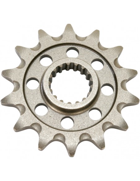 JT SPROCKETS F1443.14SC VORDERES SELBSTREINIGENDES KETTENRAD 14 ZÄHNE 520 PITCH NATUR CHROMOLY STEEL Bild 2