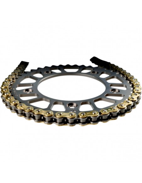 JT CHAINS 520HDS 114 CLIP GLIED 520 NICHT DICHTEND ERSATZ ANTRIEBSKETTE / NATUR / STAHL Bild 2