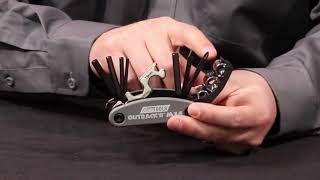 Video: Outback'R™ M14 faltbares metrisches Multi-Tool Set