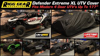 Video: Defender Extreme Pro XL UTV Abdeckung