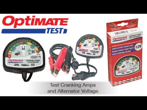 Video: OptiMate TEST Cranking & Alternator