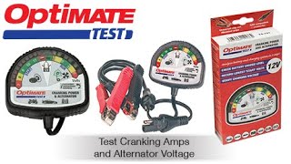 Video: OptiMate TEST Cranking & Alternator