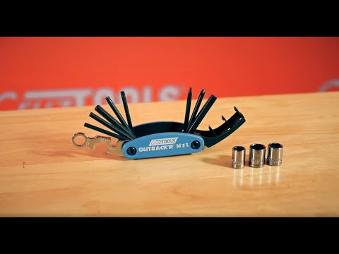 Video: Outback'R H13 Faltbares HD Multi-Tool für Harley Davidson Motorräder