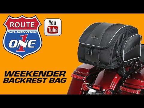 Video: Route 1 Weekender Rückenlehnen-Gepäckträgertasche