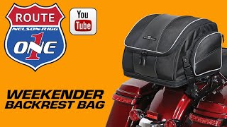 Video: Route 1 Weekender Rückenlehnen-Gepäckträgertasche