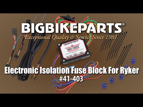 Video: Elektronischer Isolationssicherungsblock für Ryker