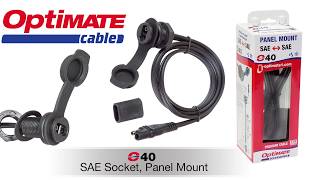 Video: OptiMate™ SAE Panel Mount Steckdose